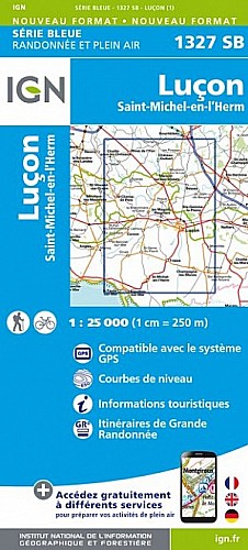 1327SB - Luçon / Saint-Michel-en-l'Herm 1327SB - Luçon / Saint-Michel-en-l'Herm