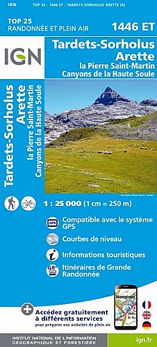 1446ET - Tardets-Sorholus / Arette / La-Pierre-Saint-Martin / Canyons de la Haut