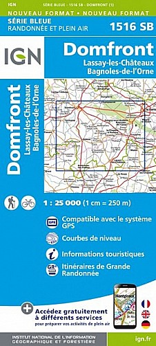 1516SB - Domfront / Lassay-les-Châteaux / Bagnoles-de-l'Orne 1516SB - Domfront / Lassay-les-Châteaux / Bagnoles-de-l'Orne