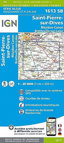 1613SB - Saint-Pierre-sur-Dives / Mézidon-Canon / Bretteville-sur-Laize