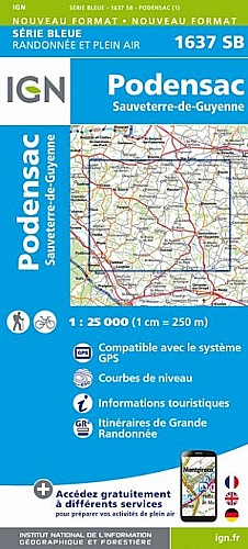 1637SB - Podensac / Sauveterre-De-Guyenne