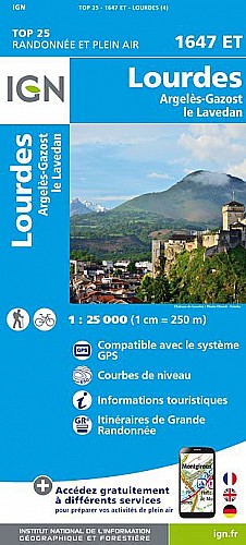 1647ET - Lourdes / Argelès-Gazost / Le Lavedan 1647ET - Lourdes / Argelès-Gazost / Le Lavedan