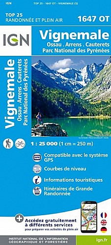 1647OT - Vignemale / Ossau / Arrens / Cauterets / Parc National des Pyrénées