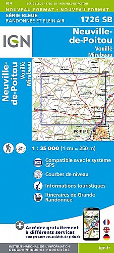 1726SB - Neuville-de-Poitou / Vouille / Mirebeau