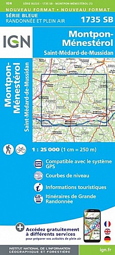 1735SB - Montpon-Ménéstrol / Saint-Medard-de-Mussidan