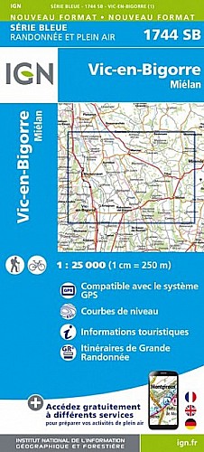 1744SB - VIC-EN-BIGORRE / Miélan