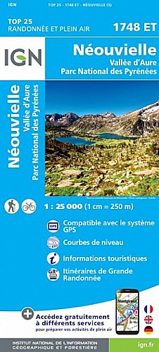 1748ET - Néouvielle/Vallée d'Aure/PN des Pyrénées 