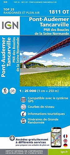 1811OT - Pont-Audemer / Tancarville / PNR des Boucles de la Seine Normande 