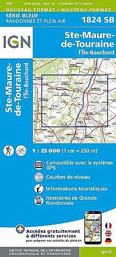 1824SB - Ste-Maure-de-Touraine / L'Île Bouchard
