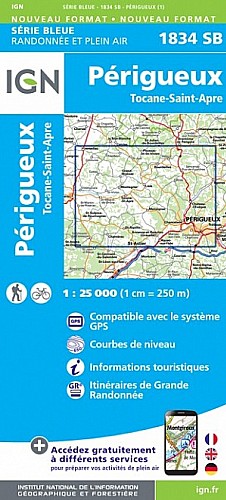 1834SB - Périgueux / Tocane-Saint-Apre