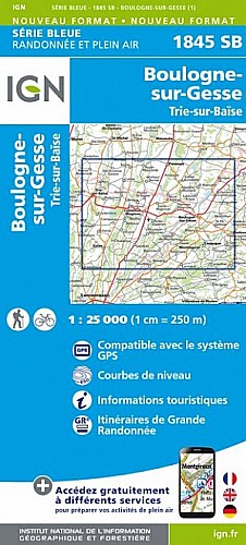 1845SB - Boulogne-sur-Gesse / Trie-sur-Baïse