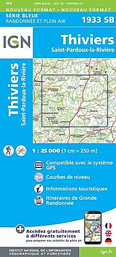 1933SB - THIVIERS / SAINT-PARDOUX-LA-RIVIÈRE