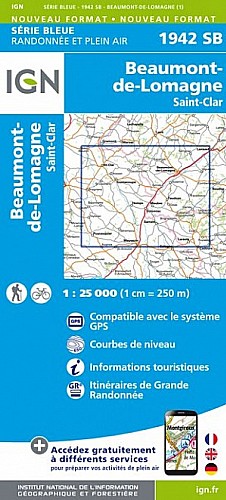 1942SB - Beaumont-de-Lomagne / Saint-Clar