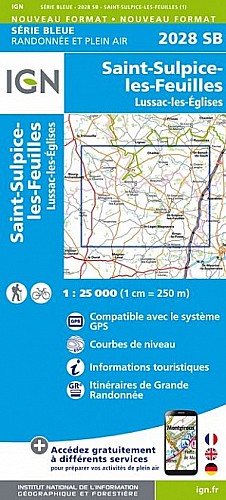 2028SB - Saint-Sulpice-les-Feuilles / Lussac-les-Eglises