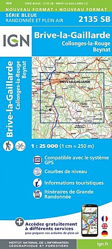 2135SB - BRIVE-LA-GAILLARDE / COLLONGES-LA-ROUGE / BEYNAT 2135SB - BRIVE-LA-GAILLARDE / COLLONGES-LA-ROUGE / BEYNAT