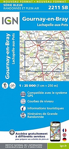 2211SB - GOURNAY-EN-BRAY / LACHAPELLE-AUX-POTS