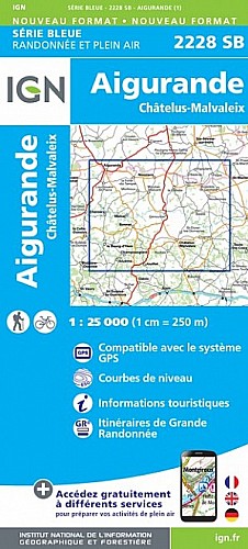 2228SB - Aigurande / Châtelus-Malvaleix