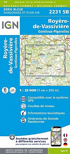 2231SB - Royère-de-Vassivière / Gentioux-Pigerolles 2231SB - Royère-de-Vassivière / Gentioux-Pigerolles