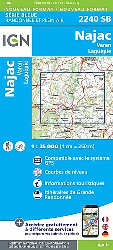2240SB - Najac / Varen / Laguépie