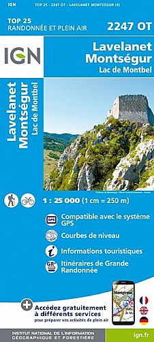 2247OT - Lavelanet / Montségur / Lac de Montbel 