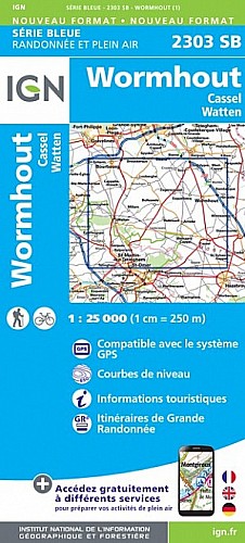 2303SB - WORMHOUT / CASSEL / WATTEN