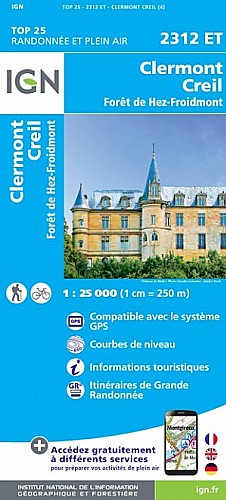 2312ET - Clermont / Creil / Forêt de Hez-Froidmont 