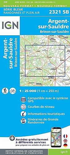 2321SB - Argent-sur-Sauldre / Brinon-sur-Sauldre