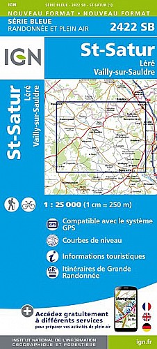 2422SB - Saint-Satur / Léré/ Vailly-Sur-Sauldre