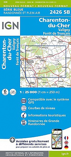 2426SB - Charenton-du-Cher / Valigny / Forêt-de-Tronçais