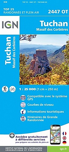 2447OT - Tuchan / Massif des Corbieres 