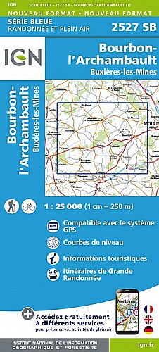 2527SB - Bourbon-l'Archambault / Buxières-les-Mines