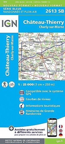 2613SB - CHÂTEAU-THIERRY/CHARLY-SUR-MARNE
