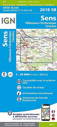 2618SB - Sens/Villeneuve-l'Archevêque/Cerisiers
