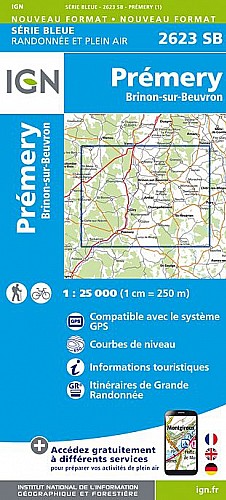 2623SB - Prémery / Brinon-sur-Beuvron 2623SB - Prémery / Brinon-sur-Beuvron