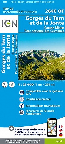 2640OT - Gorges du Tarn et de la Jonte / Causse Mejean / PN des Cevennes
