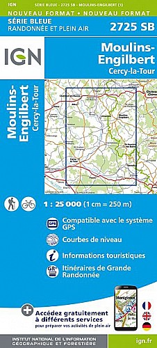 2725SB - Moulins-Engilbert/Cercy-la-Tour