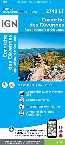 2740ET - Corniches des Cévennes / PN des Cévennes