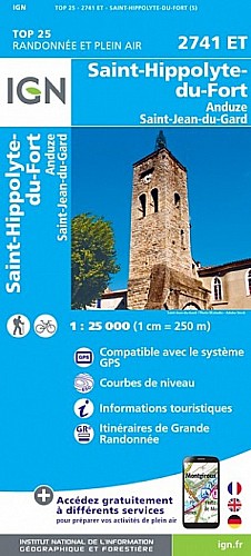 2741ET - Saint-Hippolyte-Du-Fort / Anduze / St-Jean-Du-Gard 