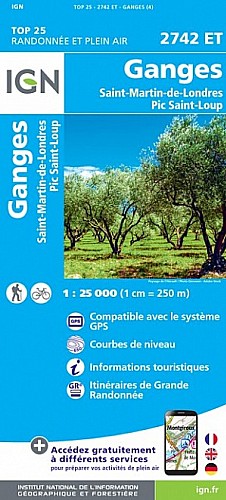 2742ET - Ganges / Pic Saint-Loup / Saint-Martin-De-Londres