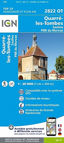 2822OT - Quarré-Les-Tombes / Saulieu / PNR du Morvan