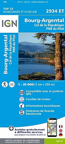 2934ET - Bourg-Argental / Col de la République / PNR du Pilat