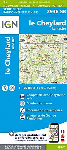 2936SB - Le Cheylard / Lamastre