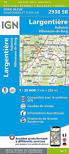 2938SB - Largentière / Aubenas / Villeneuve-de-Berg