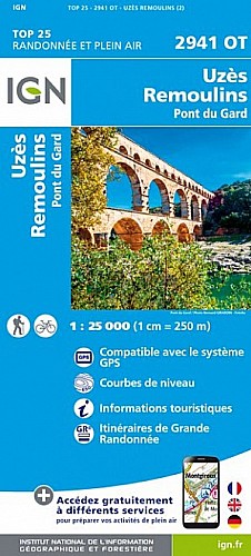 2941OT - Uzès / Remoulins / Pont du Gard