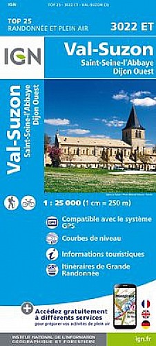 3022ET - Val-Suzon / Saint-Seine-L'Abbaye / Dijon Ouest 3022ET - Val-Suzon / Saint-Seine-L'Abbaye / Dijon Ouest
