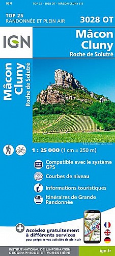 3028OT - Mâcon / Cluny / Roche de Solutré