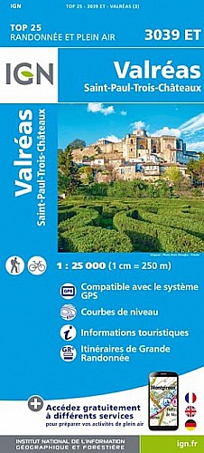 3039ET - Valreas/Enclave des Papes/Pierrelatte 