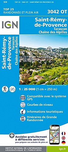 3042OT - Tarascon / Saint-Remy-De-Provence / Chaîne des Alpilles 
