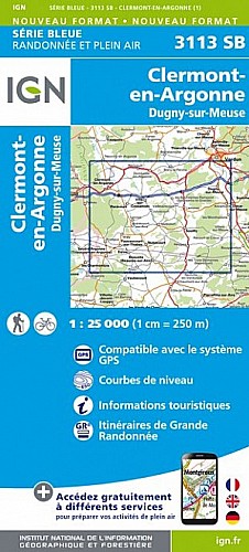 3113SB - Clermont-en Argonne / Dugny-sur-Meuse