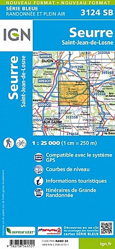 3124SB - SEURRE / SAINT-JEAN-DE-LOSNE